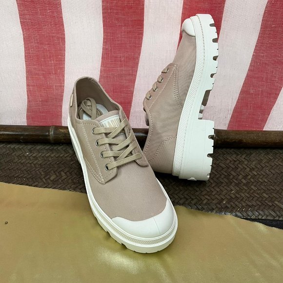 Palladium Shoes - NEW PALLADIUM PALLABASE OX womens boots Shoes Sz 7 sample 97050-278-m